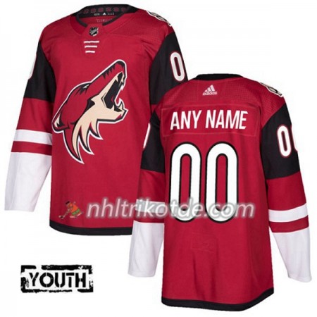 Arizona Coyotes Trikot Custom Adidas 2017-2018 Maroon Authentic - Kinder